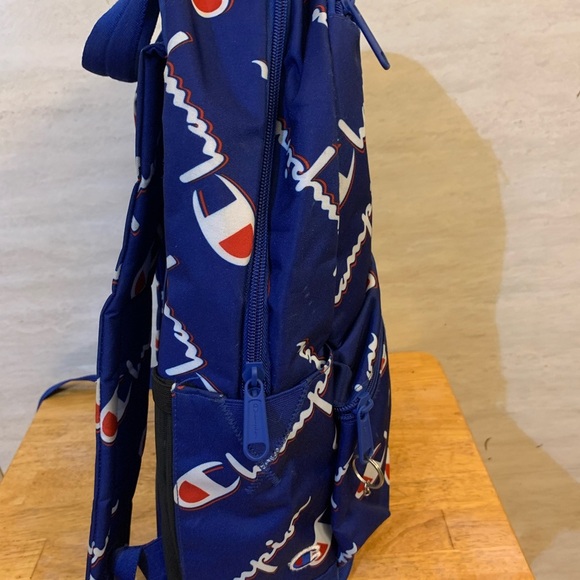 Super Size Champion Blue Backpack with Iconic Logo Design - Picture 7 of 15